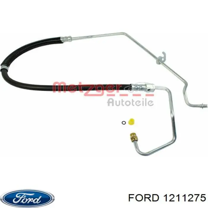1211275 Ford Przewód hydraulicznego układu wspomagania wysokiego ciśnienia, od pompy do maglownicy (mechanizmu)