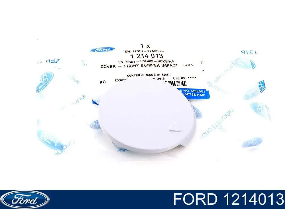 Zaślepka haku holowniczego zderzaka przednia Ford 1214013 cena, od 8,28 USD