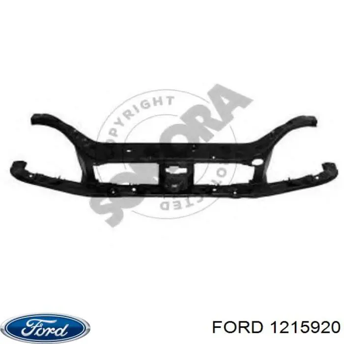 1215920 Ford Osłona chłodnicy kompletna (panel mocowania reflektorów)