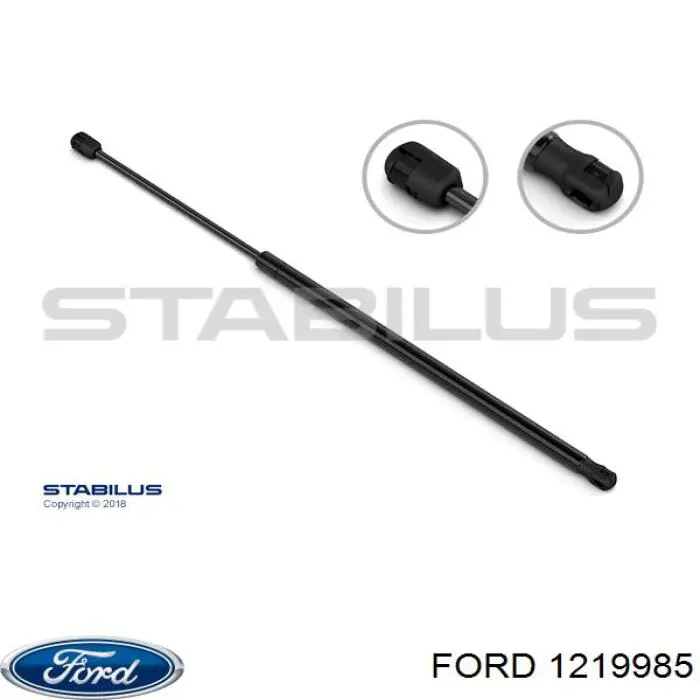 Amortyzator klapy bagażnika (3/5 drzwi-tylnych) Ford 1219985 cena, od 14,86 USD