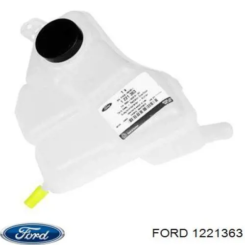 Do koszyka 1221363 Ford Zbiorniczek wyrównawczy układu chłodzenia