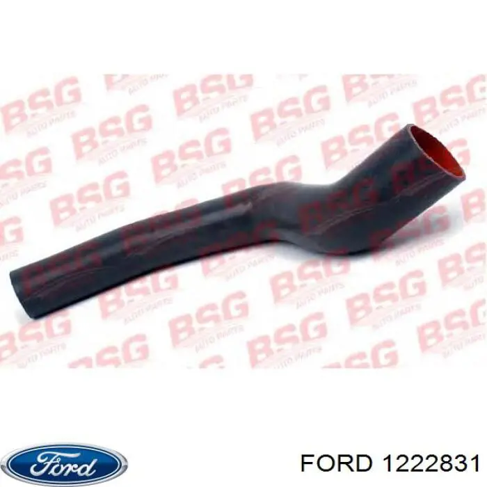 Do koszyka 1222831 Ford Przewód (króciec) intercoolera