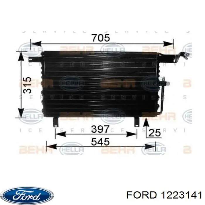 Do koszyka 1223141 Ford Włącznik przyciskowy podnośnika szyby przedni prawy