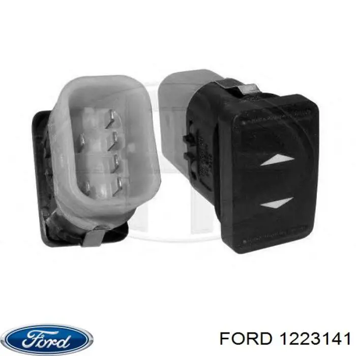 1223141 Ford Włącznik przyciskowy podnośnika szyby przedni prawy