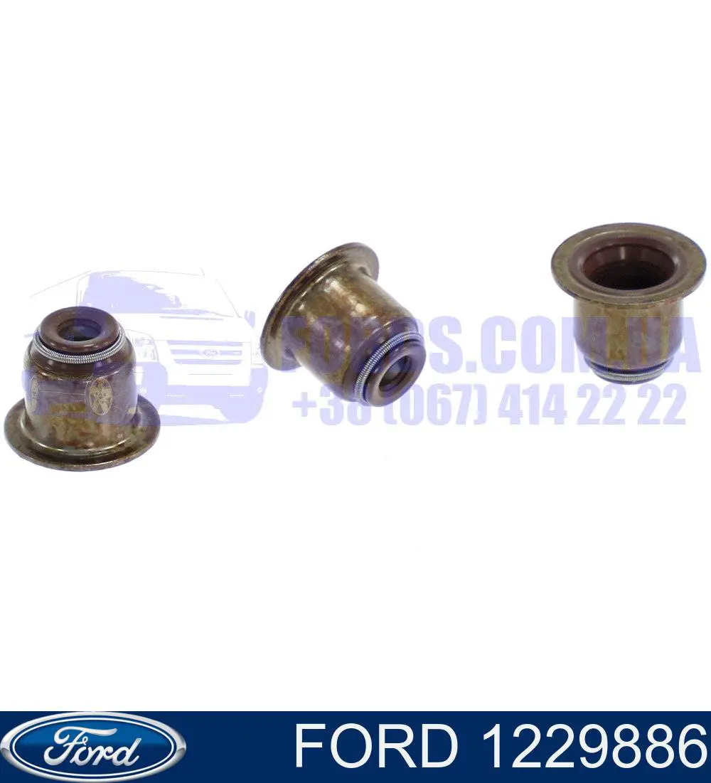 Do koszyka 1229886 Ford Uszczelniacz zaworu dolotowego/wylotowego