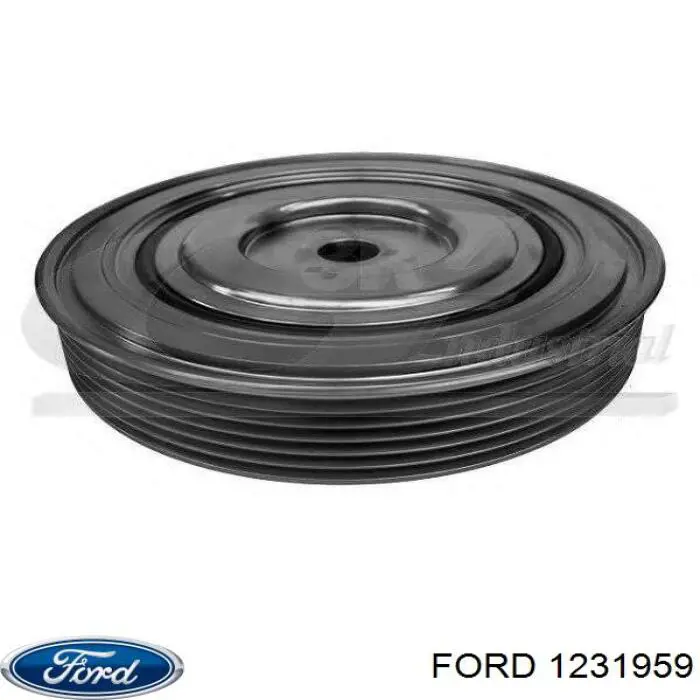 1231959 Ford Koło pasowe wału korbowego