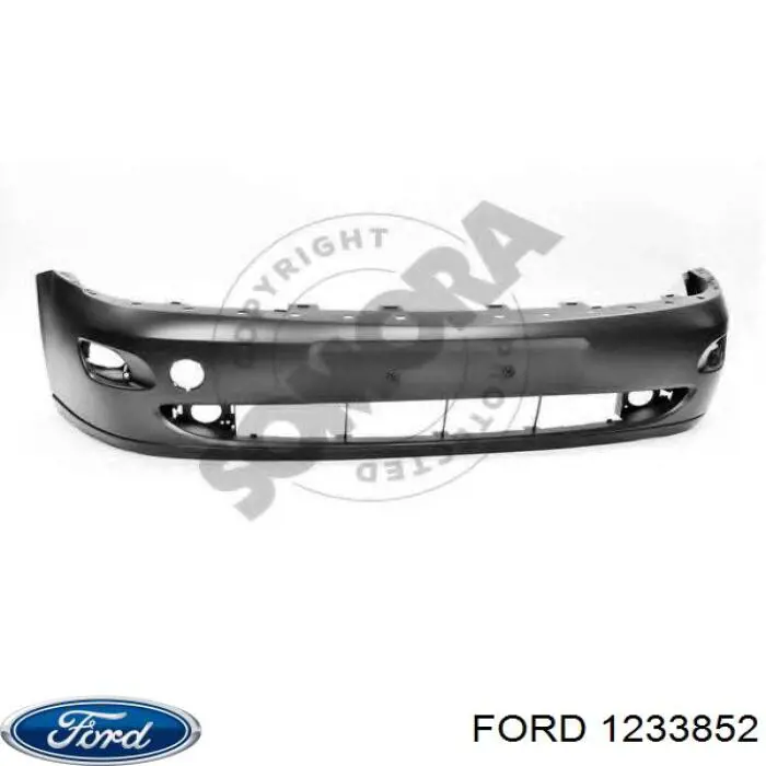 Zderzak przedni Ford 1233852 cena, od 86,50 USD