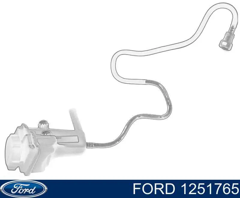 Zbiornik płynu wspomagania Ford 1251765 cena, od 35,32 USD