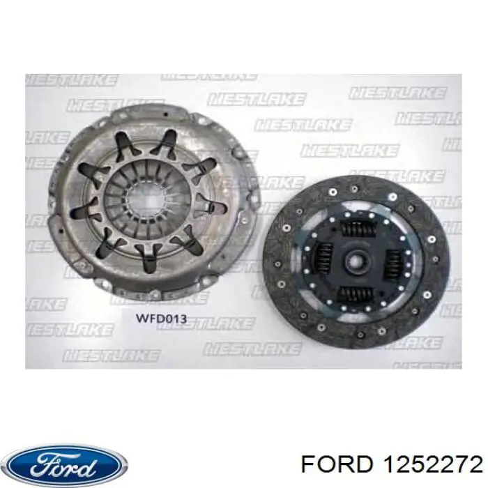 1252272 Ford Zestaw sprzęgła (3 części)
