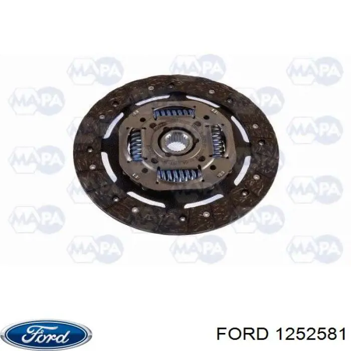 Zestaw sprzęgła (3 części) Ford 1252581 cena, od 103,86 USD