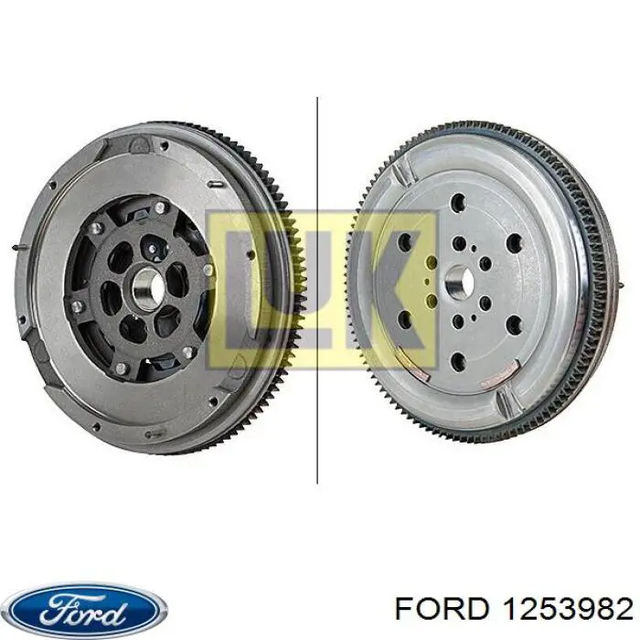 Do koszyka 1253982 Ford Koło zamachowe silnika