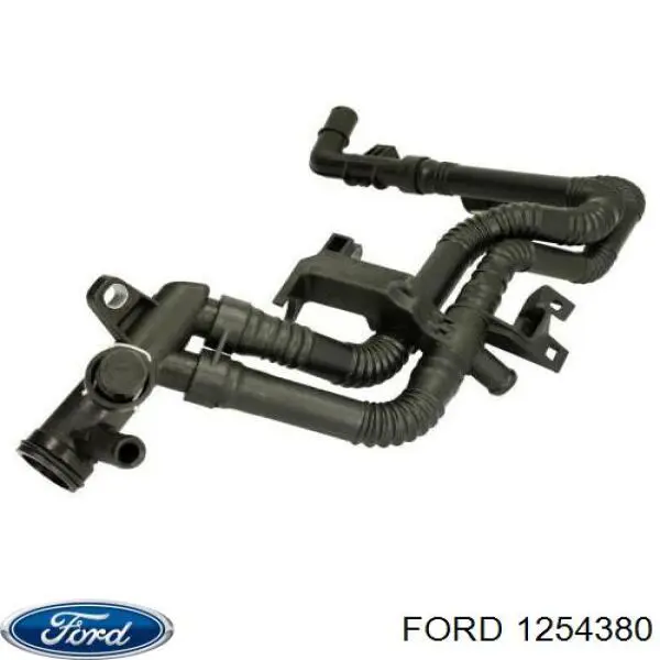 Do koszyka 1254380 Ford Przewód (króciec) pompy wodnej odbiorczy