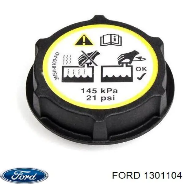 Do koszyka 1301104 Ford Pokrywa (korek) zbiornika wyrównawczego