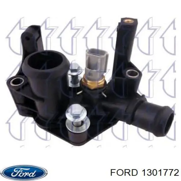 Do koszyka 1301772 Ford Kołnierz układu chłodzenia (trójnik)