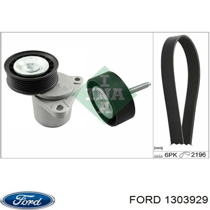 Do koszyka 1303929 Ford Pas napędowy mechanizmów