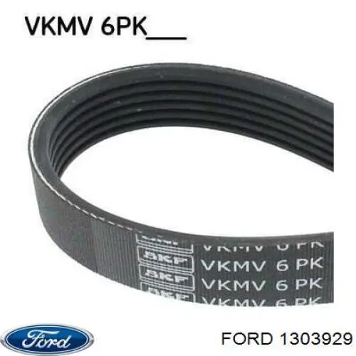 Do koszyka 1303929 Ford Pas napędowy mechanizmów