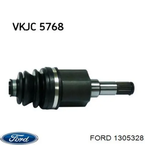 Do koszyka Półoś napędowa przednia lewa Volvo V40  VW