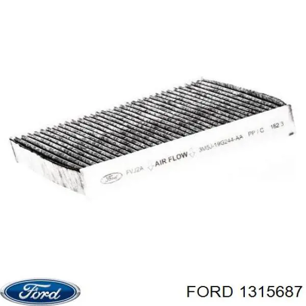 Filtr kabiny Ford 1315687 cena, od 13,76 USD
