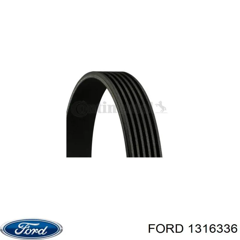 Do koszyka 1316336 Ford Pas napędowy mechanizmów