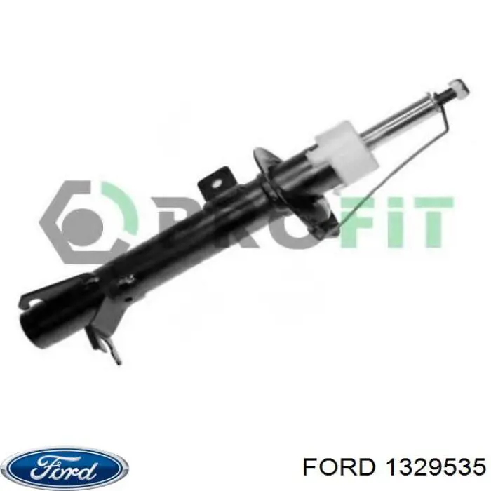 Do koszyka 1329535 Ford Amortyzator przedni lewy