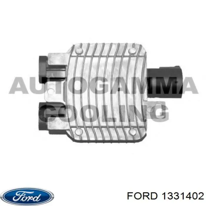 Do koszyka 1331402 Ford Dyfuzor chłodnicy, w komplecie z silnikiem i wirnikiem
