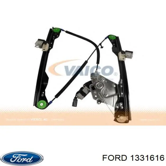 Do koszyka 1331616 Ford Mechanizm podnoszenia szyby drzwi przednich prawych