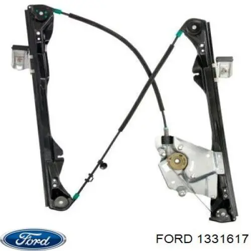 Mechanizm podnoszenia szyby drzwi przednich prawych Ford 1331617 cena, od 90,24 USD