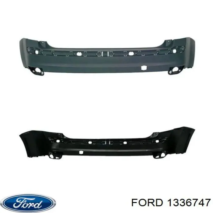 1336747 Ford Zderzak tylny