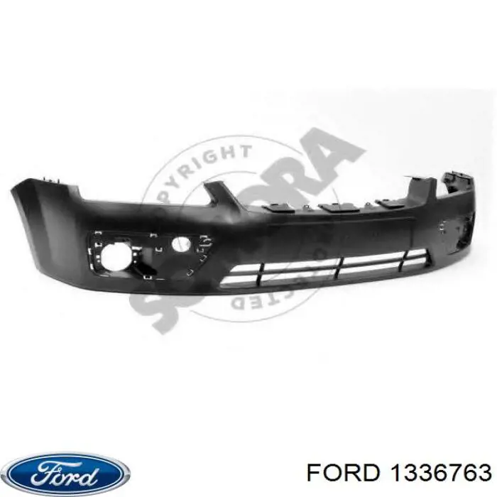 Do koszyka 1336763 Ford Zderzak przedni