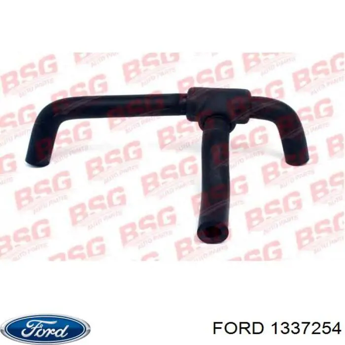 Do koszyka 1337254 Ford Króciec wentylacji kadłuba (separatora oleju)