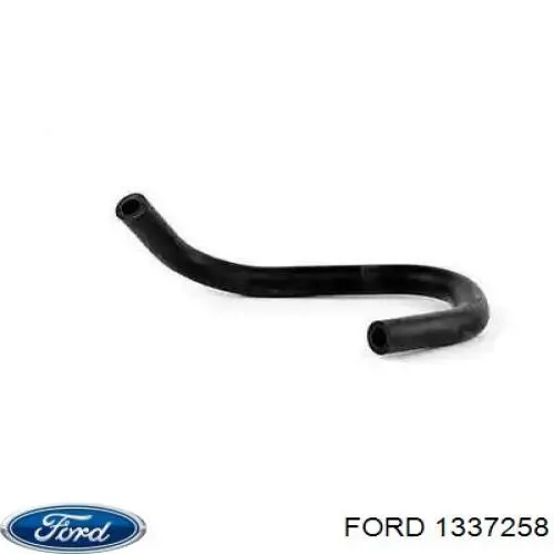 Do koszyka 1337258 Ford Króciec wentylacji kadłuba (separatora oleju)
