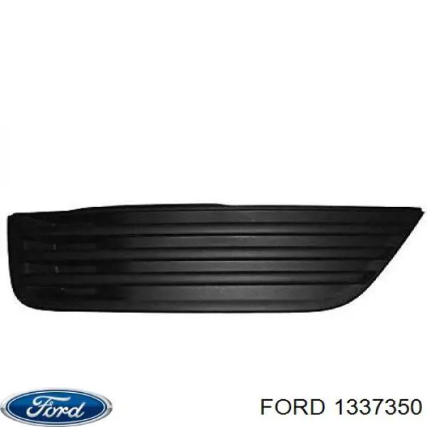 Do koszyka 1337350 Ford Zaślepka (kratki) lamp przeciwmgielnych zderzaka przedniego lewa