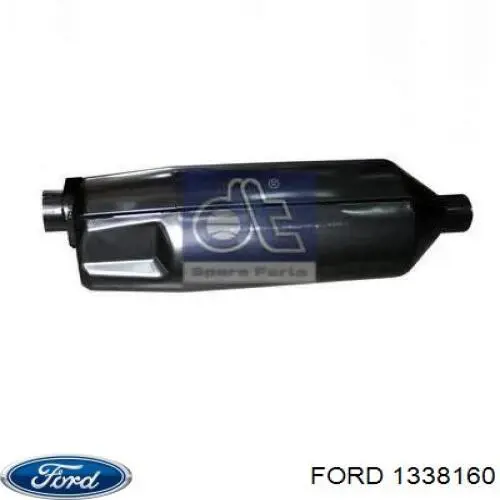 Do koszyka 1232373 Ford Chlapacze przednie, zestaw