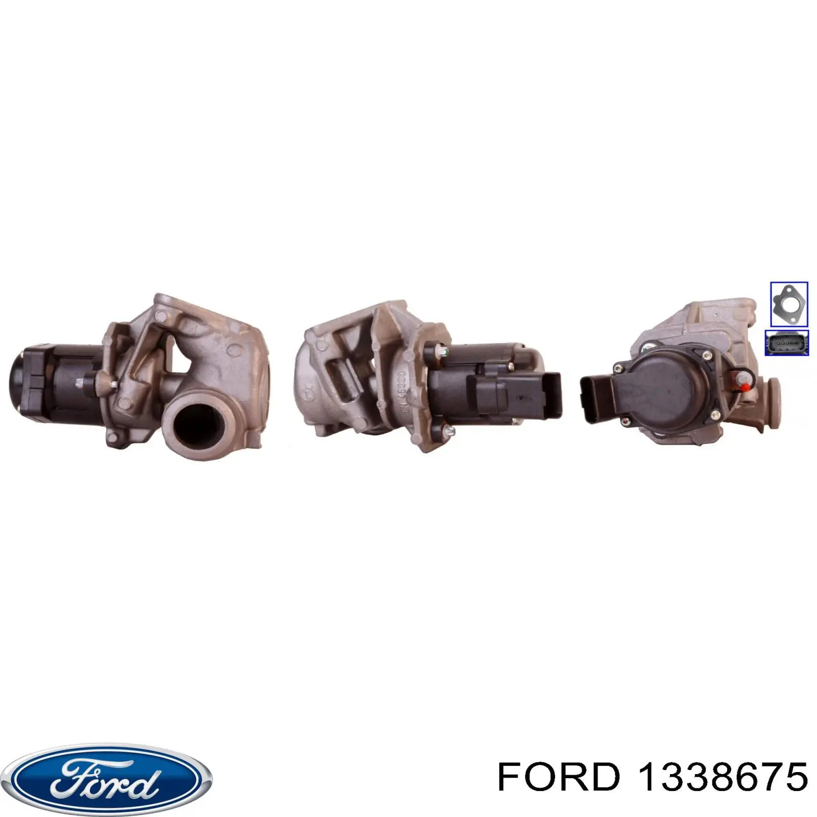Zawór recyrkulacji spalin EGR 1338675 Ford