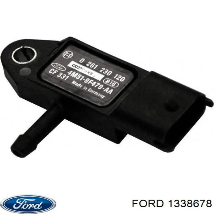 Czujnik ciśnienia w kolektorze ssącym, MAP 1338678 Ford