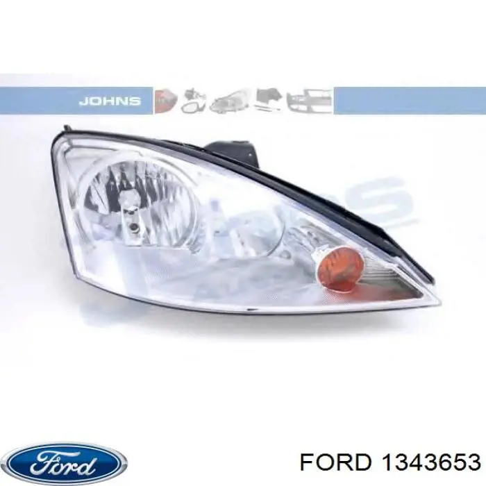 1343653 Ford Reflektor prawy