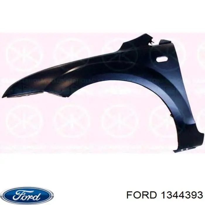 Do koszyka P4M51A16008DA Ford Błotnik przedni prawy