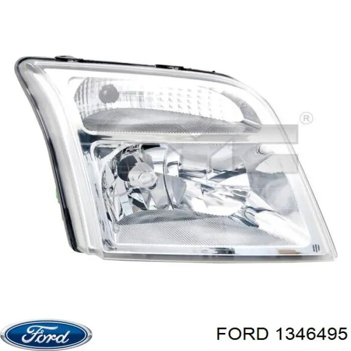 Do koszyka 1346495 Ford Reflektor lewy