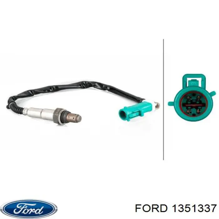 Do koszyka 1351337 Ford Sonda lambda czujnik tlenu po katalizatorze