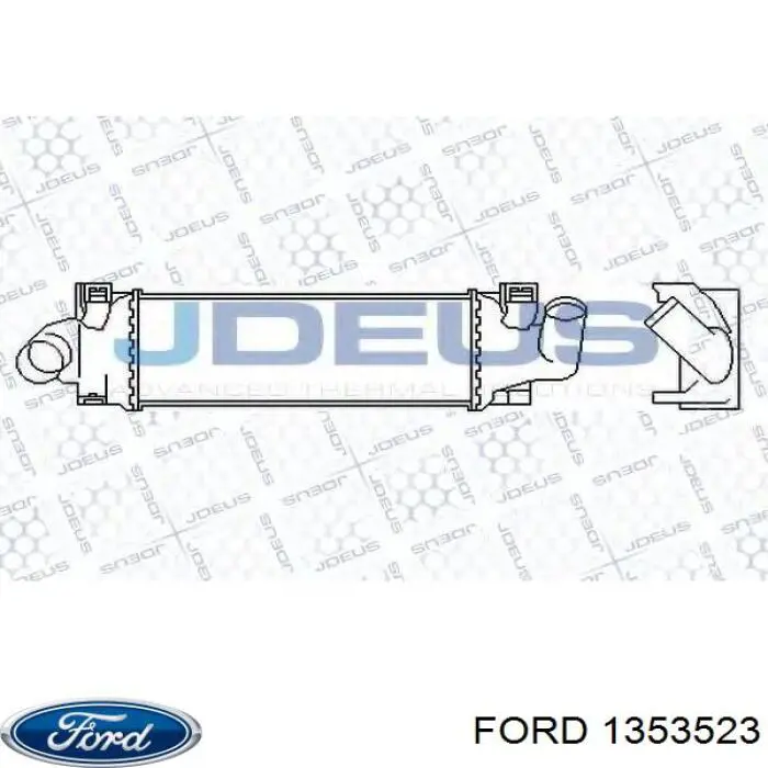 1353523 Ford Chłodnica intercoolera