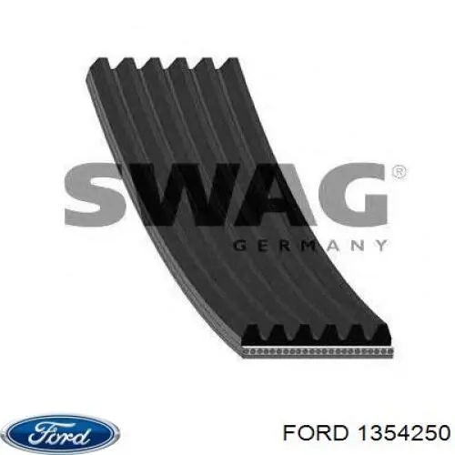 Do koszyka 1354250 Ford Pasek napędowy mechanizmów, zestaw