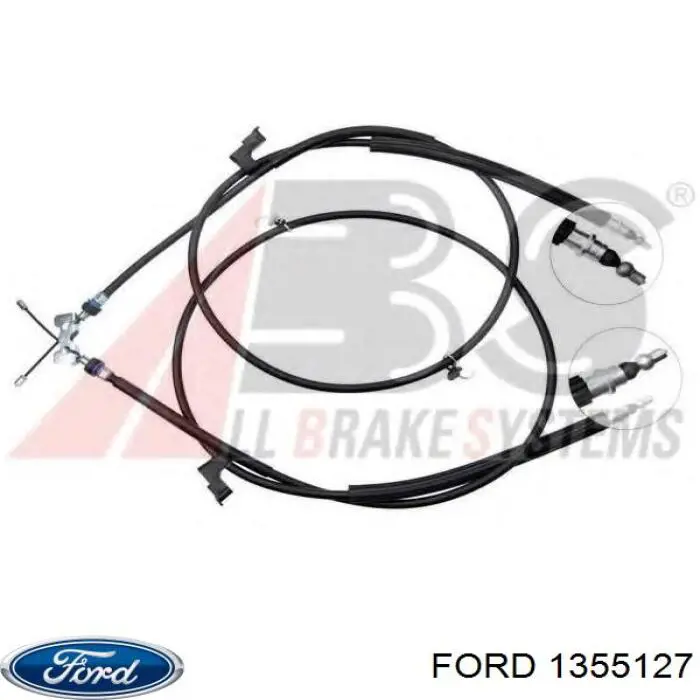 1355127 Ford Linka hamulca ręcznego tylna prawa/lewa