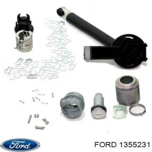 Cylinder zamka maski Ford 1355231 cena, od 47,67 USD