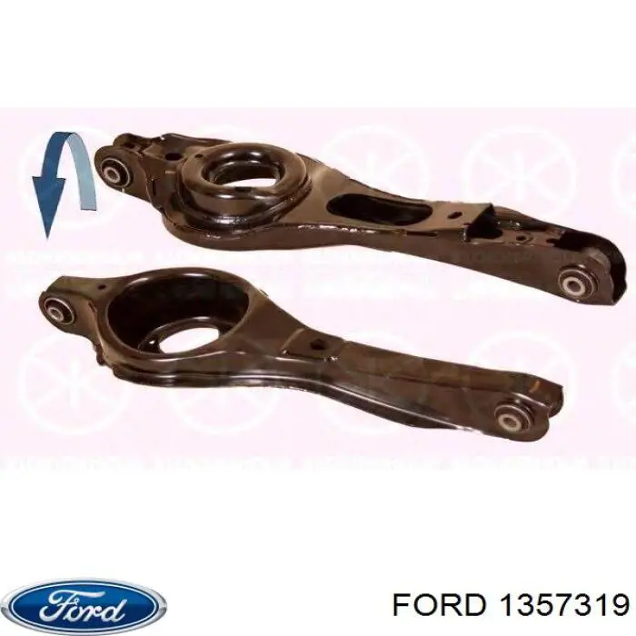 Do koszyka 1357319 Ford Wahacz zawieszenia tylnego dolny lewy/prawy