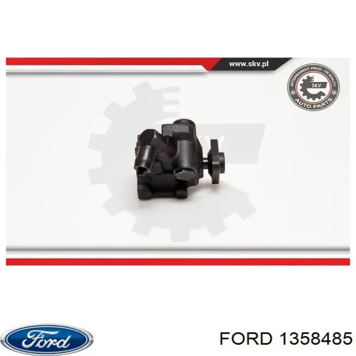 Do koszyka 1358485 Ford Pompa wspomagania hydraulicznego kierownicy