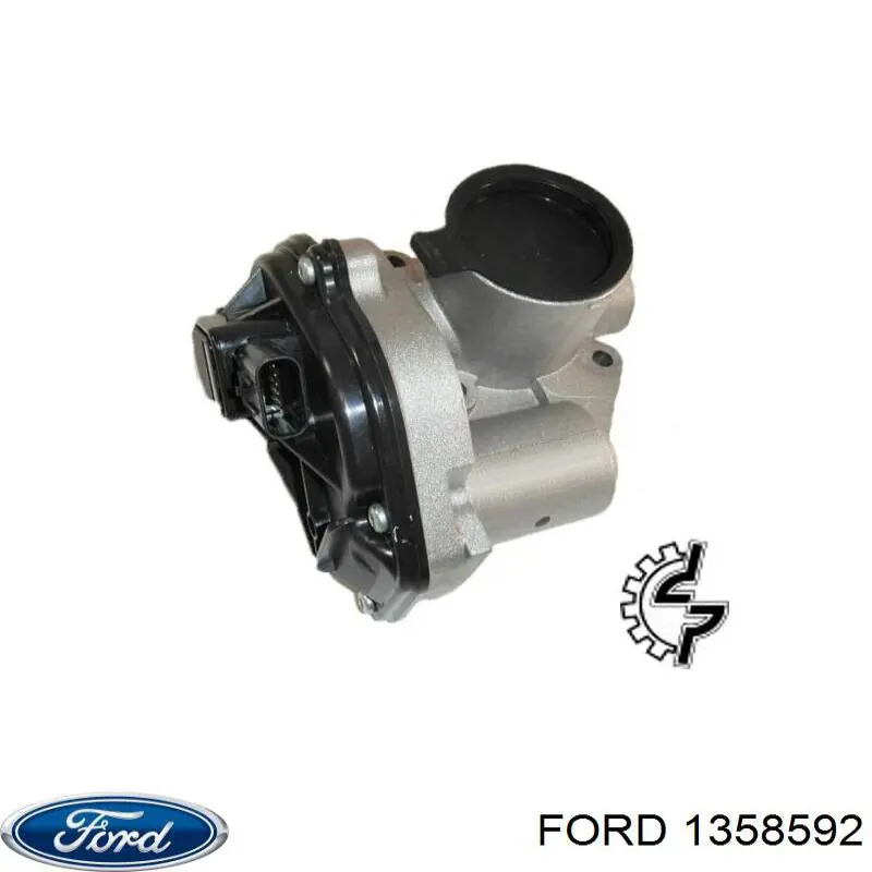 1358592 Ford Przepustnica, komplet