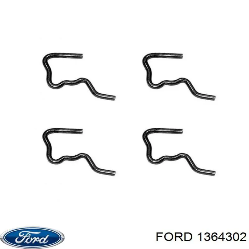 Do koszyka 1364302 Ford Zacisk mocujący rurki zwrotnej wtryskiwaczy
