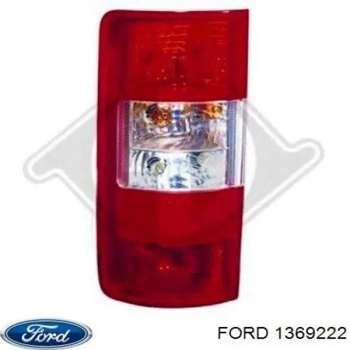 Lampa zespolona tylna lewa Ford 1369222 cena, od 52,63 USD
