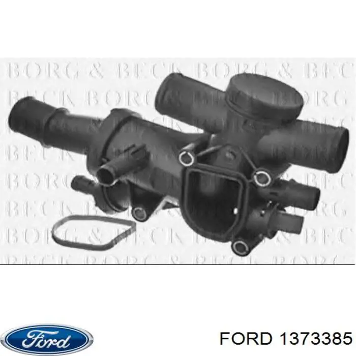 Do koszyka 1373385 Ford Obudowa termostatu