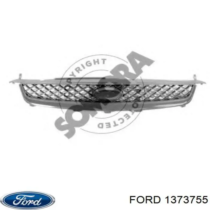 Atrapa chłodnicy Ford 1373755 cena, od 29,66 USD